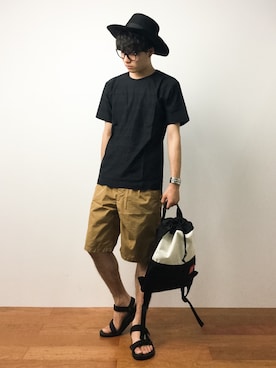 武井一輝さん（メンズ・172cm）の夏コーディネート