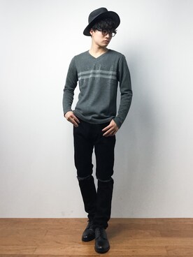 武井一輝さん（メンズ・172cm）の夏コーディネート