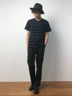武井一輝さん（メンズ・172cm）の夏コーディネート