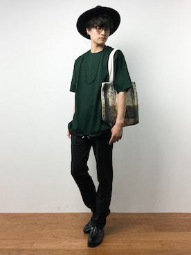 武井一輝さん（メンズ・172cm）の夏コーディネート