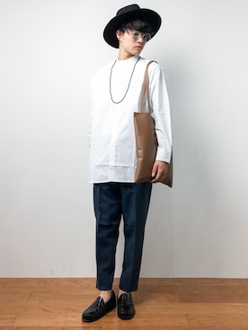 武井一輝さん（メンズ・172cm）の夏コーディネート