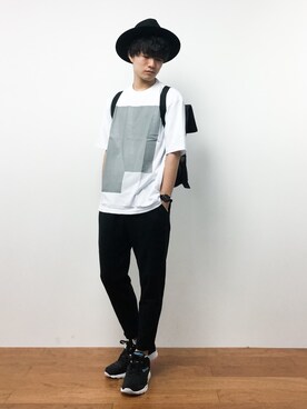 武井一輝さん（メンズ・172cm）の夏コーディネート