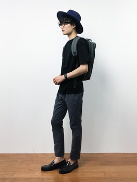 武井一輝さん(メンズ・172cm)の夏コーディネート