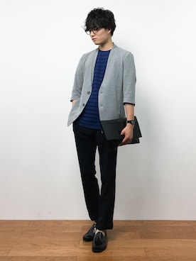 武井一輝さん（メンズ・172cm）の夏コーディネート