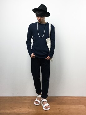 武井一輝さん(メンズ・172cm)の夏コーディネート