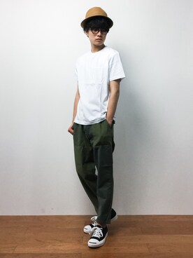 「アンクル」｜武井一輝さん（メンズ・172cm）の夏コーディネート