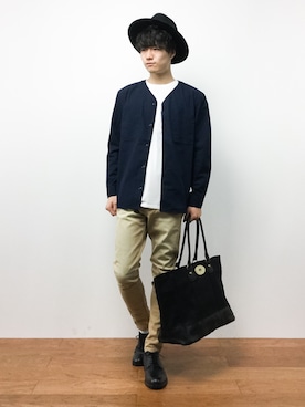 武井一輝さん（メンズ・172cm）の夏コーディネート