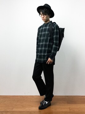 「5441 by sunduck（ゴーヨンヨンイチバイサンダック）のアイテム」を使った、武井一輝さん（メンズ・173cm）の夏コーディネート