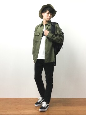 武井一輝さん（メンズ・173cm）の夏コーディネート