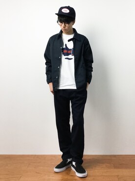 武井一輝さん(メンズ・173cm)の夏コーディネート