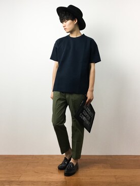 「Herschel Supply（ハーシェルサプライ）のアイテム」を使った、武井一輝さん（メンズ・173cm）の夏コーディネート