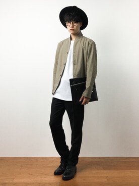 武井一輝さん(メンズ・173cm)の夏コーディネート