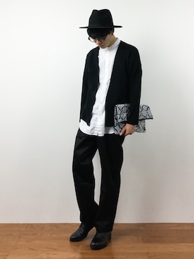 「Steven Alan（スティーブンアラン）のアイテム（チノパンツ）」を使った、武井一輝さん（メンズ・173cm）の夏コーディネート