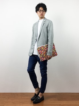 武井一輝さん（メンズ・173cm）の秋コーディネート