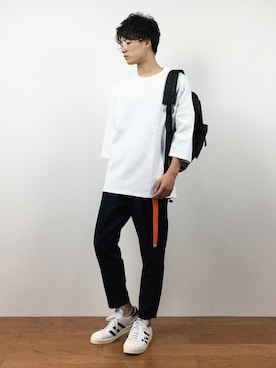 武井一輝さん（メンズ・173cm）の秋コーディネート