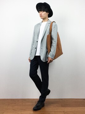 武井一輝さん（メンズ・173cm）の秋コーディネート