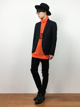 武井一輝さん（メンズ・173cm）の秋コーディネート