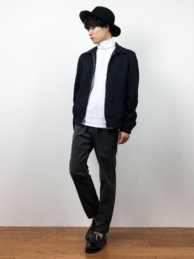 武井一輝さん（メンズ・173cm）の秋コーディネート