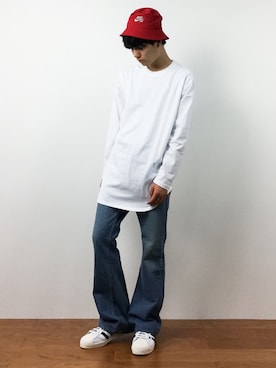 武井一輝さん（メンズ・173cm）の秋コーディネート