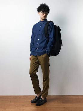 武井一輝さん(メンズ・173cm)の秋コーディネート