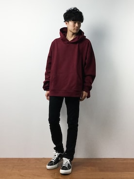 武井一輝さん（メンズ・173cm）の秋コーディネート