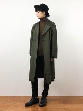 武井一輝さん（メンズ・173cm）の秋コーディネート