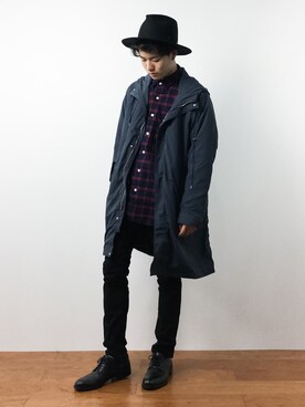 武井一輝さん(メンズ・173cm)の秋コーディネート