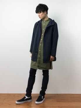 武井一輝さん(メンズ・173cm)の秋コーディネート