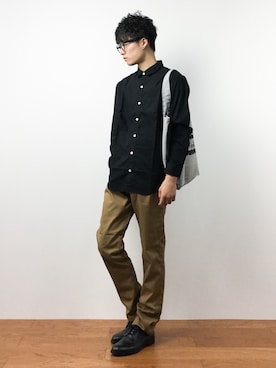 武井一輝さん（メンズ・173cm）の秋コーディネート