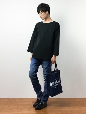 武井一輝さん（メンズ・173cm）の秋コーディネート