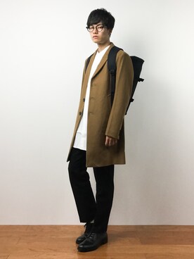 武井一輝さん（メンズ・173cm）の秋コーディネート