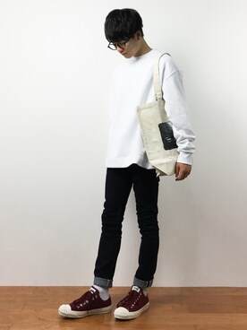 武井一輝さん（メンズ・173cm）の秋コーディネート