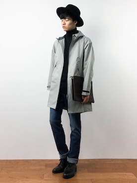 武井一輝さん（メンズ・173cm）の秋コーディネート