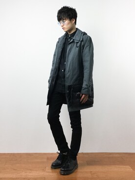 武井一輝さん（メンズ・173cm）の秋コーディネート