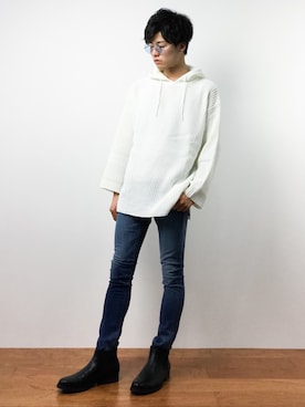 武井一輝さん（メンズ・173cm）の秋コーディネート