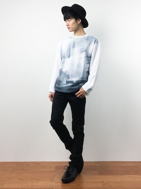 武井一輝さん（メンズ・173cm）の秋コーディネート