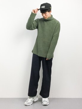 武井一輝さん（メンズ・173cm）の秋コーディネート