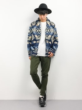 武井一輝さん（メンズ・173cm）の秋コーディネート