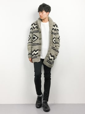 武井一輝さん（メンズ・173cm）の秋コーディネート