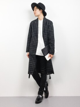 武井一輝さん（メンズ・173cm）の秋コーディネート