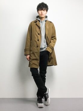 武井一輝さん（メンズ・173cm）の秋コーディネート