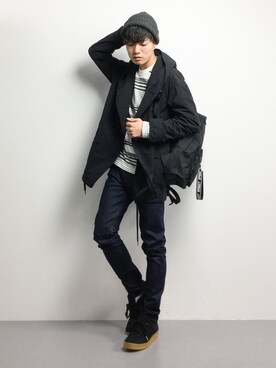 武井一輝さん(メンズ・173cm)の秋コーディネート