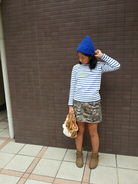 「ROOTOTE（ルートート）のアイテム」を使った、hiyomamaさん（キッズ・146cm）の秋コーディネート
