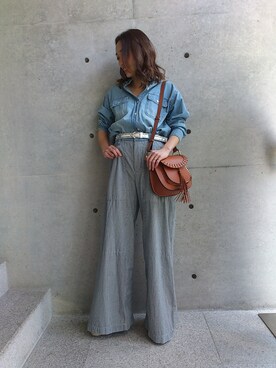 shizuさん（レディース・159cm）の春コーディネート