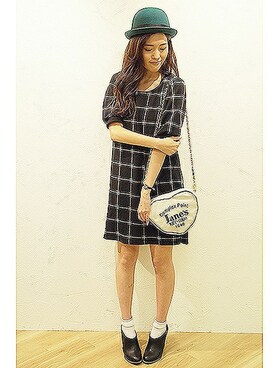 「one after another NICE CLAUP（ワンアフターアナザーナイスクラップ）のアイテム（ブーティ）」を使った、Juri.さん（レディース・162cm）の秋コーディネート