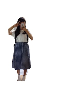 「Manhattan Portage」｜「アイテム（シャツ/ブラウス）」を使った、ちさん（レディース・149cm）の秋コーディネート