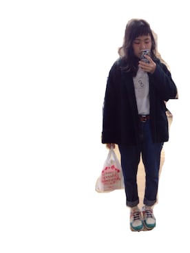 「Manhattan Portage」｜ちさん（レディース・149cm）の冬コーディネート