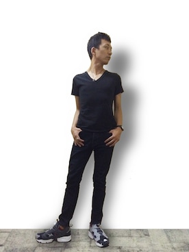 「JAY TSUJIMURA（ジェイ ツジムラ）のアイテム（アクセサリー）」を使った、チャムさん（メンズ・168cm）の夏コーディネート