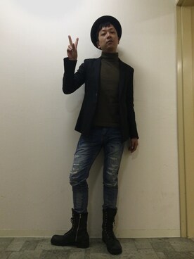 チャムさん（メンズ・168cm）の秋コーディネート