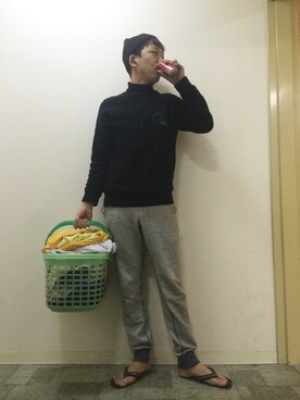 チャムさん（メンズ・168cm）の冬コーディネート